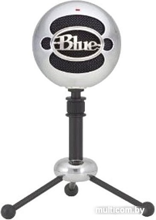 Микрофон Blue Snowball (серебристый)