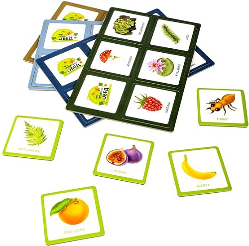 Развивающая игра Bondibon Лото. Что сегодня на обед? ВВ4879