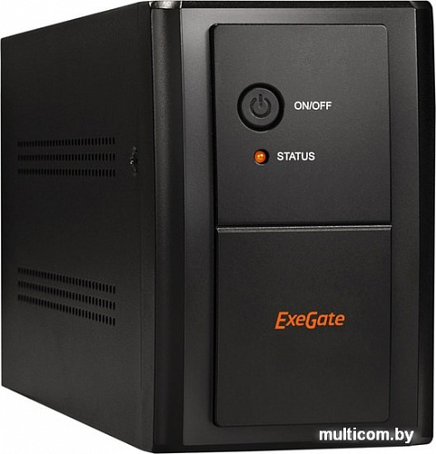 Источник бесперебойного питания ExeGate UNB-650.LED.AVR.EURO.RJ.USB EP285597RUS