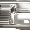 Кухонная мойка Mixline 528178 (правая, полированная, 0.8 мм)