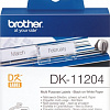 Самоклеящаяся термобумага Brother DK-11204