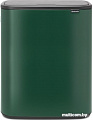 Brabantia Bo Touch Bin 2x30 л (зеленая сосна)
