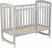 Классическая детская кроватка Polini Kids Simple 304 (серый)