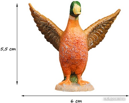 Фигурка Masai Mara Мир диких животных. Птица Утка MM212-178