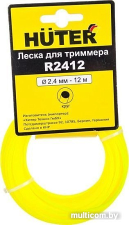 Леска для триммера Huter R2412 Круг 71/2/11