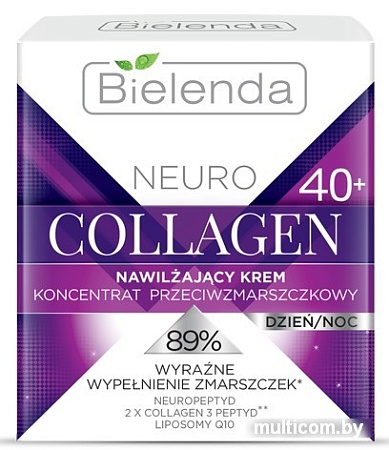 Bielenda Neuro Collagen увлажняющий против морщин 40+ день/ночь 50 мл