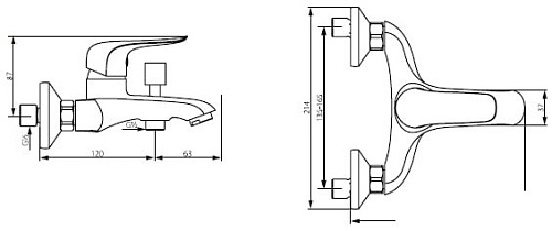 Смеситель RedBlu Palace Evo 321000000