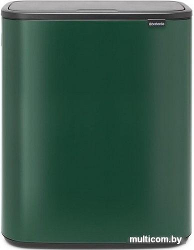 Brabantia Bo Touch Bin 2x30 л (зеленая сосна)