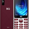 Кнопочный телефон BQ BQ-2833 Slim (бордовый)