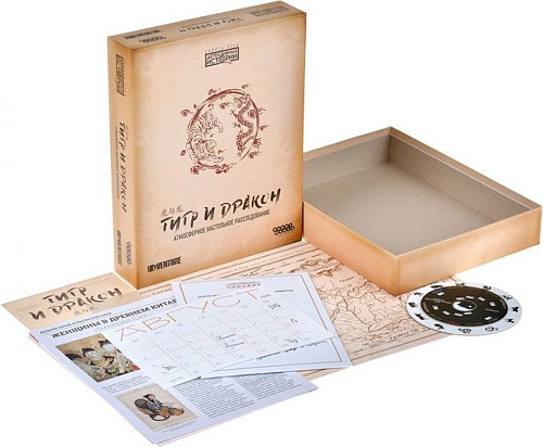 Настольная игра Мир Хобби Детективные истории: Тигр и дракон