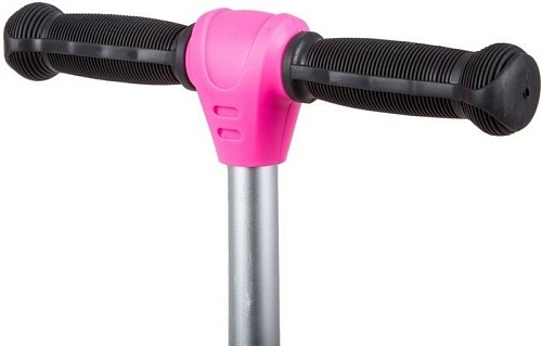 Самокат Novatrack Rainbow Car 120C.RAINBOW.PN20 (розовый)