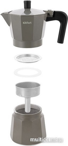 Гейзерная кофеварка Kitfort KT-7147-1