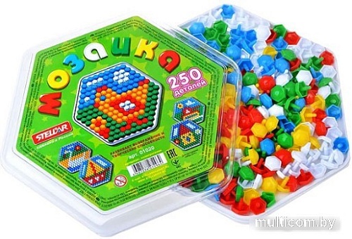 Развивающая игрушка Stellar Мозаика шестигранная 2399621