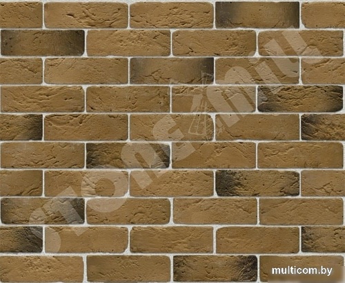 Декоративный кирпич Stone Mill Кирпич шамотный (коричневый)