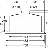 Кухонная вытяжка NEFF D57ML66N0