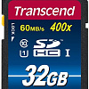 Карта памяти Transcend SDHC Class 10 UHS-I Premium 32Gb (TS32GSDU1)