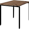 Стол Millwood Лофт Сиэтл ДТ-5 130x70x75 (дуб табачный Craft/черный)