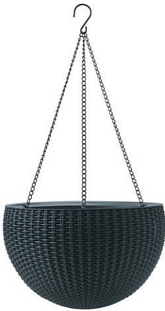 Кашпо Keter Rattan Style Hanging 229545