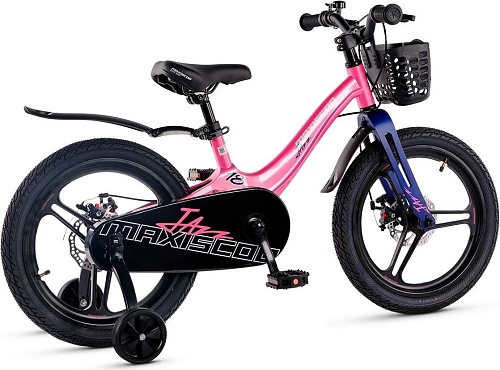 Детский велосипед Maxiscoo Jazz Pro 18 2025 MSC-J1842P (розовый сапфир, разобранный)