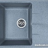 Кухонная мойка Granrus GR-575 (темно-серый)