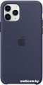 Чехол Apple Silicone Case для iPhone 11 Pro (темно-синий)