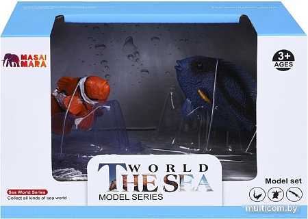 Набор фигурок Masai Mara Мир морских животных. Рыба-клоун и рыбка-хирург MM213-300
