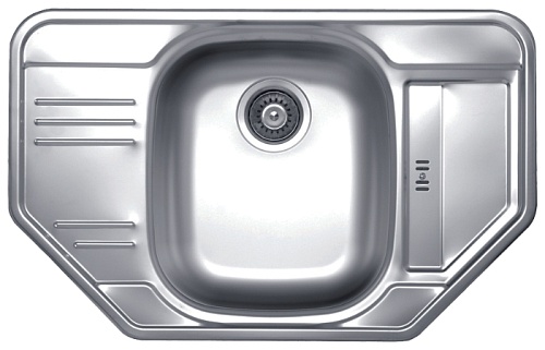 Врезная кухонная мойка Kromevye Cupid EX324