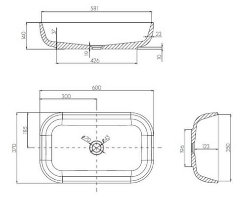 Акватон Тумба с умывальником Терра 105 1A2469K2TEKA0