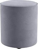 Пуфик Mio Tesoro 132 (светло-серый Velutto 52)
