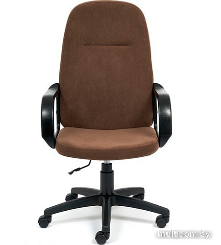 Кресло TetChair Leader (флок, коричневый)