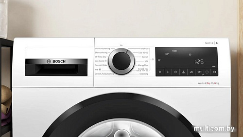Стирально-сушильная машина Bosch Serie 6 WNA144B0SN