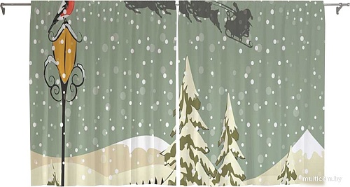 JoyArty Санта в пути p_5528 (145x180)