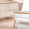 Кроватка-трансформер Tutti Bambini CoZee XL 60x120 (scandinavian walnut/ecru)