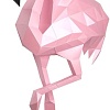 PaperCraft PAPERRAZ Фламинго Инга