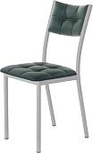 Стул AMC Comfort 3.5.9 (ткань, зеленый/серебристый)
