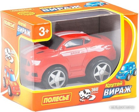Полесье Крутой Вираж автомобиль гоночный №1 инерционный 78919