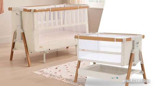 Кроватка-трансформер Tutti Bambini CoZee XL 60x120 (scandinavian walnut/ecru)