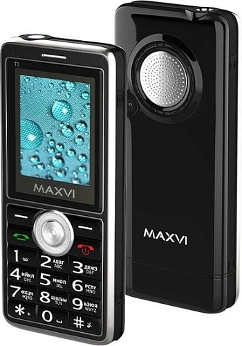 Мобильный телефон Maxvi T3 (черный)