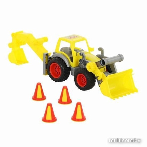 Полесье КонсТрак трактор-погрузчик с ковшом 0377