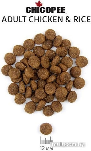 Сухой корм для собак Chicopee CNL Adult Chicken & Rice 15 кг