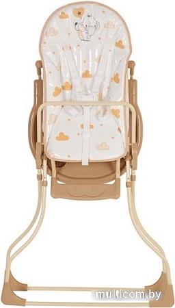 Стульчик для кормления Polini Kids 152 (слоник, макиато)