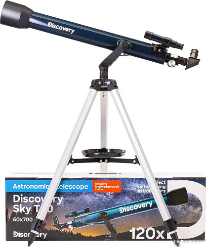 Телескоп Levenhuk Discovery Sky T60 с книгой