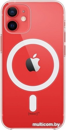 Чехол Apple MagSafe Clear Case для iPhone 12 mini (прозрачный)