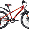 Велосипед Novatrack Extreme 6.D 24 2021 (красный)