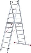 Лестница-стремянка Новая высота NV 522 двухсекционная индустриальная 2x6 ступеней
