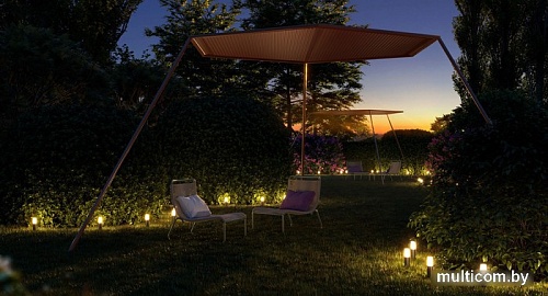 Фасадный светильник Maytoni Talpa O416FL-L3B3K