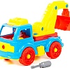 Конструктор Полесье 84835 Автомобиль-экскаватор