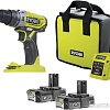 Ударный шуруповерт Ryobi R18PD2-220S 5133004459 (с 2-мя АКБ, сумка)