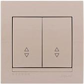 Выключатель проходной Lezard Deriy 702-0303-106 (кремовый)