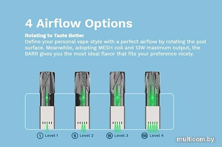 Стартовый набор Vaporesso Barr Pod (зеленый)